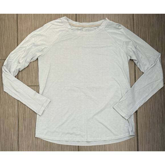 Free Fly Apparel Tops - Free Fly Women’s Long Sleeve T-shirt Size Large Blue Thumbholes Bamboo